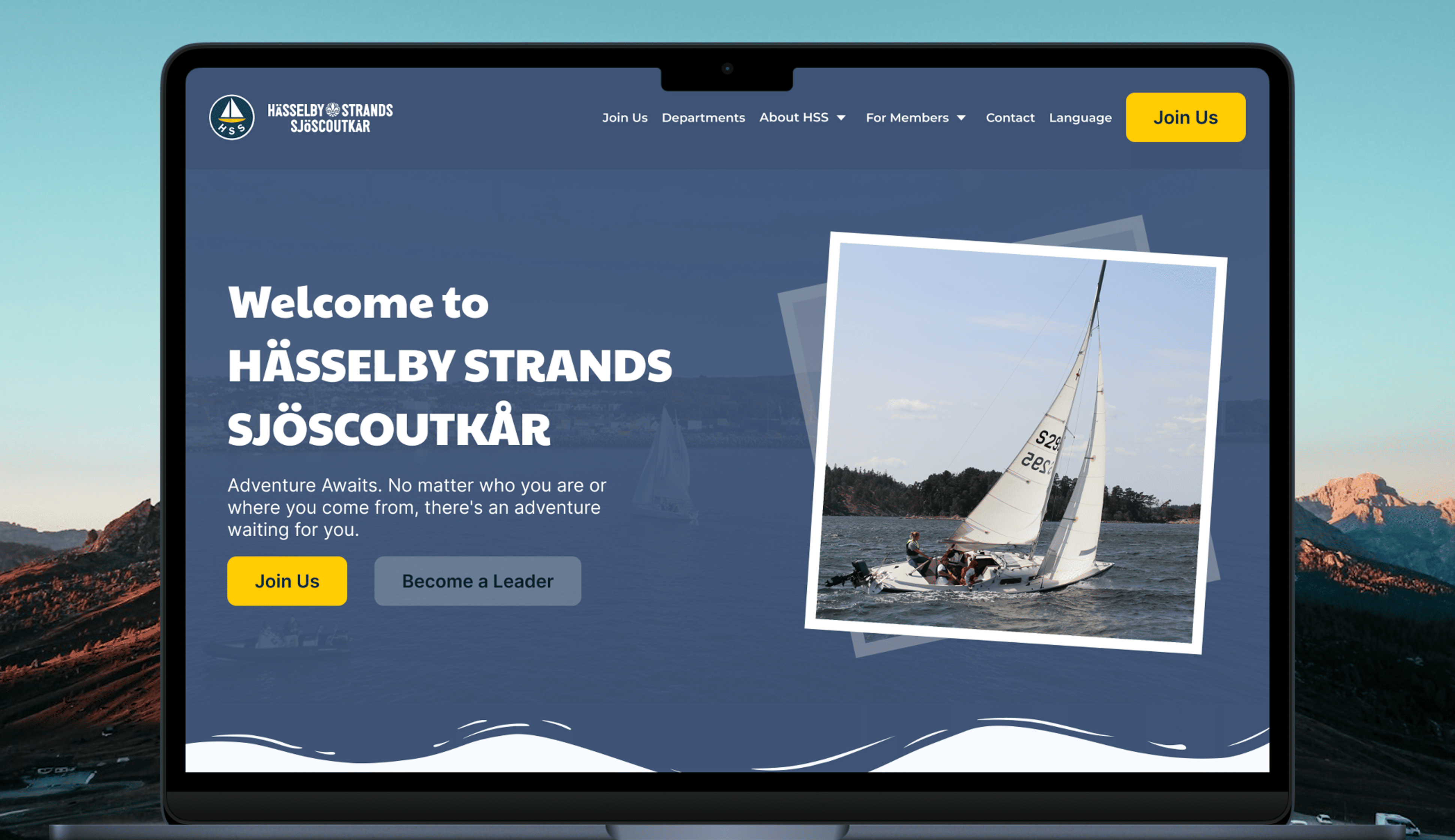 Rebuild HSS Scout Website